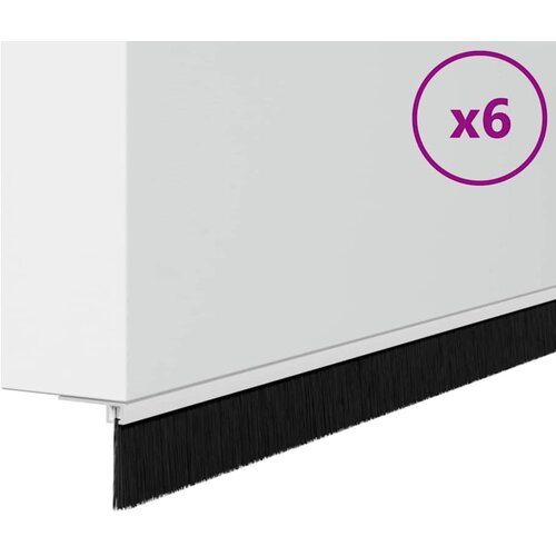 vidaXL Skrbniki za vrata z vijaki 6 pcs Bela 100 cm, (5000113329) Cene