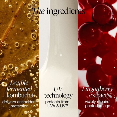 Fresh Kombucha Multi-Defense Sheer UV lahki za&amp;scaron;čitni fluid proti temnim madežem SPF 50 50 ml Slike