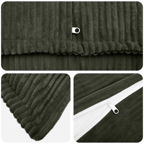  Presvlaka za jastuk 6 kom. HOUTEN Antracit 65 x 65 cm Kord - Antracit 65 x 65 cm 6 Cijene