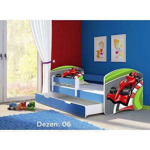 ACMA Krevet za decu Blue sa fiokom 140x70 2 06 Cene