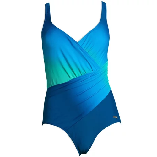 Lascana Jednodijelni kupaći kostim 'Blues' plava / tirkiz