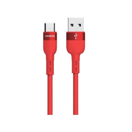 Moxom mx-cb184 silicone type c 3a 1m crveni USB data kabal ( u2161 ) Cene