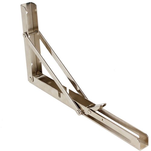 Womax Sklopivi nosač L, 155x300mm, Sivi Slike