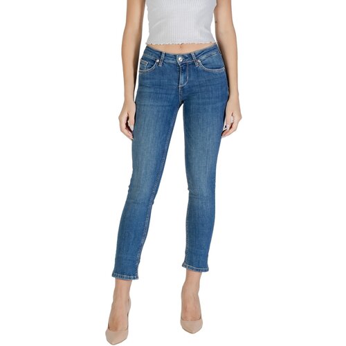 Liu Jo Jeans straight B.UP MONROE REG.W. UF5006 D0236 Modra Cene