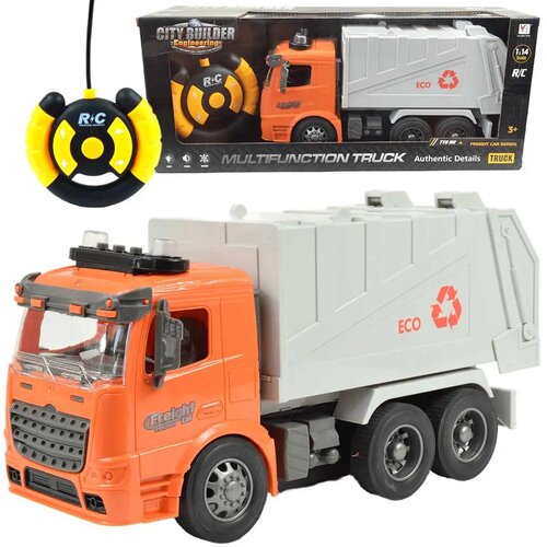Magic Toys RC daljinsko vodeni kamion za ECO selektivno zbiranje odpadkov, svetl. uč., mer. 1/14, 27 MHz 30 cm Cene