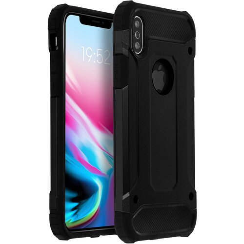 AVIZAR Za&scaron;čitna torbica serije Defender II Apple iPhone X - odporna na padce (1,80 m) - črna, (20526635) Cene