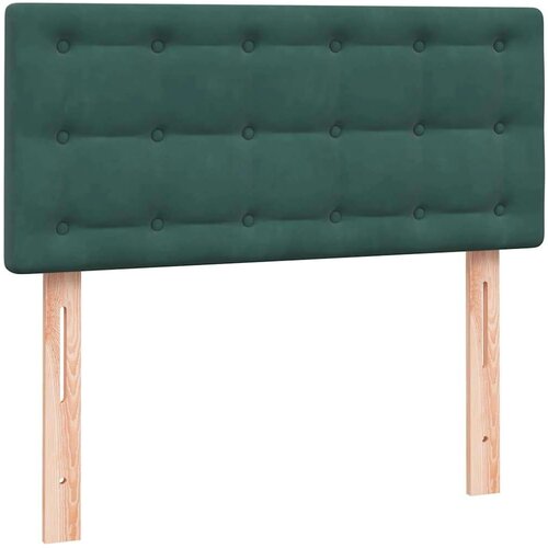 Box Spring krevet s madracem tamnozeleni 80x220 cm bar&amp;scaron;un Slike