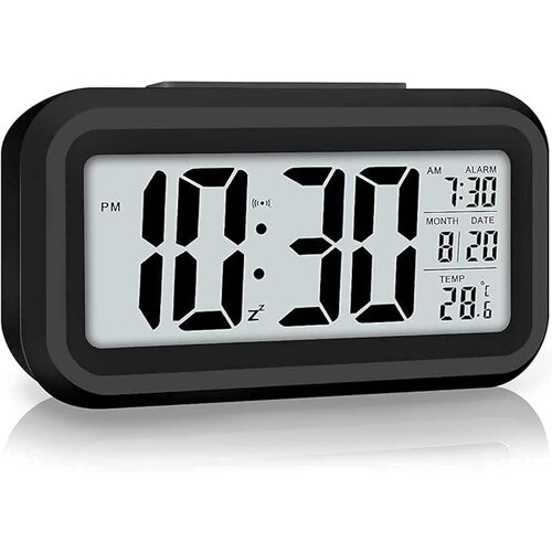 Venisymlis Digitalna Budilka, Digitalna Led Ura S Prikazom Temperature, Prenosna Zrcalna Budilka Z 2 Alarmoma, (22060520) Cene
