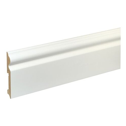 Fn podna kutna lajsna FU116L (bijele boje, 2,4 m x 15 mm x 115 mm, lakirano) Slike