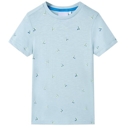 vidaXL Dječja majica svjetloplava 128 Cijene