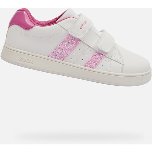 Geox White Girls Eclyper Sneakers - Girls Slike