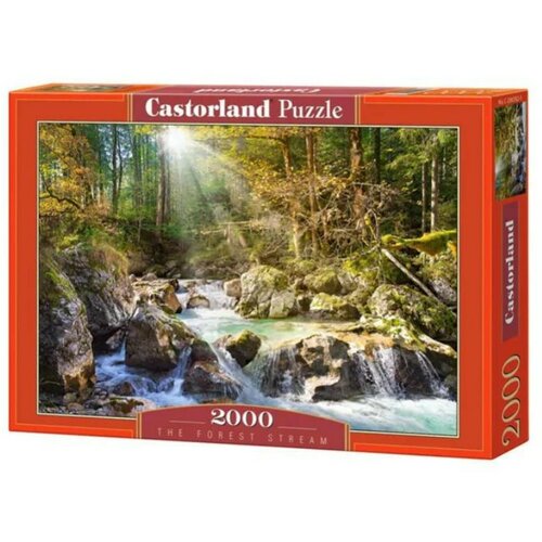 Castorland puzzle od 2000 delova Sunny Forest Stream C-200382-2 Slike
