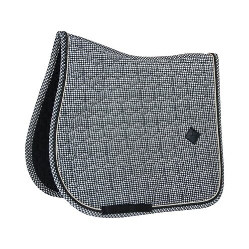Kentucky Horsewear Skakalna podsedelnica &amp;quot;Pied-de-Poule&amp;quot; - črna Slike
