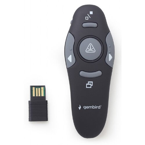 Gembird WP-L-11 wireless prezenter, laser pointer Cene