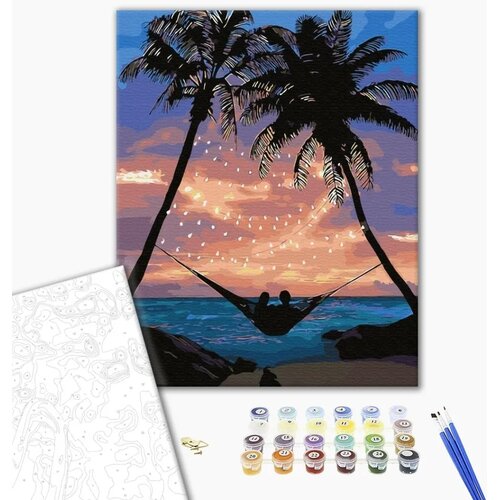  Slika za samostalno slikanje - Romantic moments in paradise 40x50 Cijene