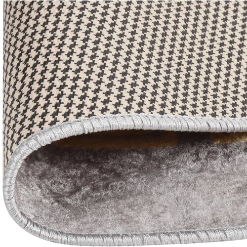 Maison Chic Pralna Preproga, Rug φ120 cm siva protizdrsna, (22121472) Cene