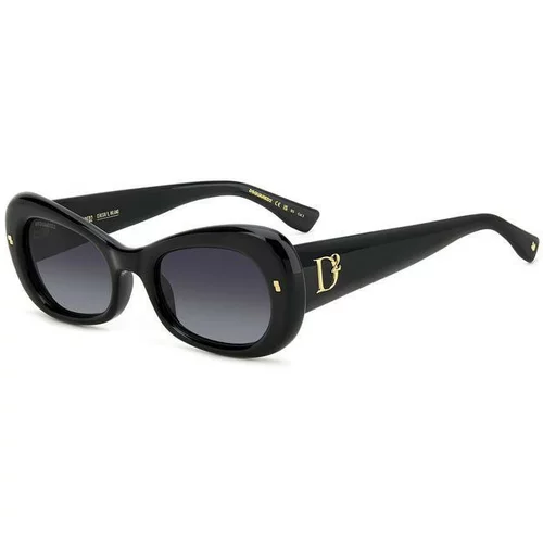 Dsquared2 D20110/S 807/9O ONE SIZE (52) Črna/Siva