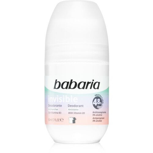 Babaria Deodorant Invisible antiperspirant roll-on proti belim in rumenim madežem 50 ml Cene