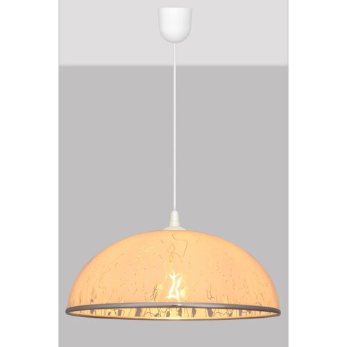  Luster na sajli CIRCLE 1xE27/15W/230V beo Slike