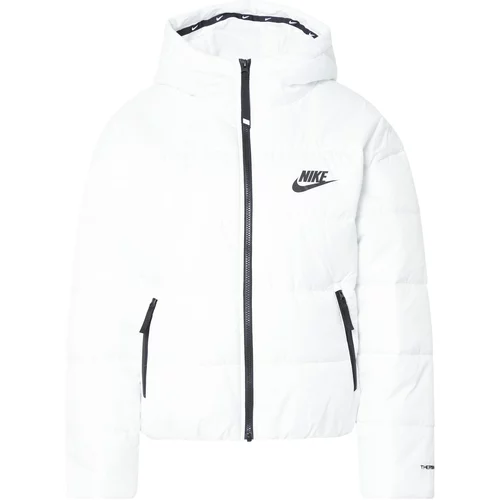 Nike Sportswear Zimska jakna crna / bijela