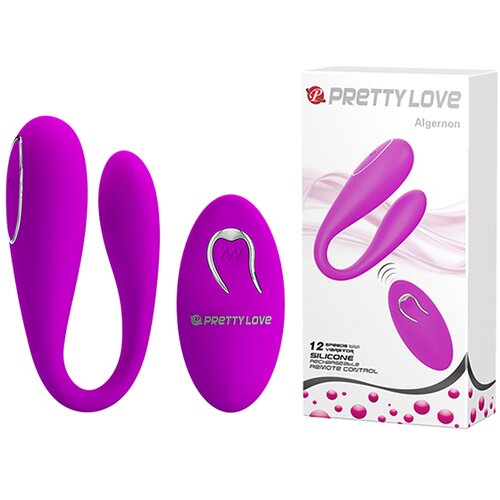  Ljubičasti vibrator za parove na daljinski Cene