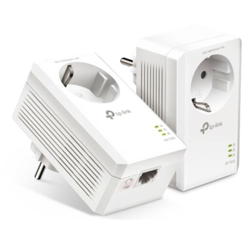 Tp-link Powerline TP-LINK ItemDescription/2 AV1000 Gigabit Pass-through Powerline Starter Kit Cene