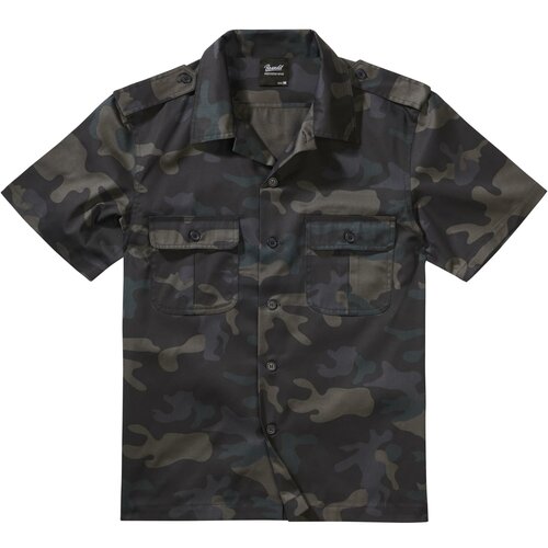 Brandit American Short Sleeve Darkcamo Shirt Slike