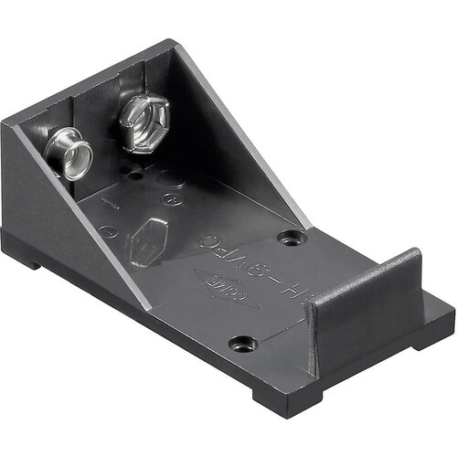 Goobay Držalo za baterije za 9V-Block akumulator/baterijo s spajkalnim jezičkom L za 1 9V-Block (D x &Scaron; x V) 54 x 29 x 20 mm, (20641668) Cene