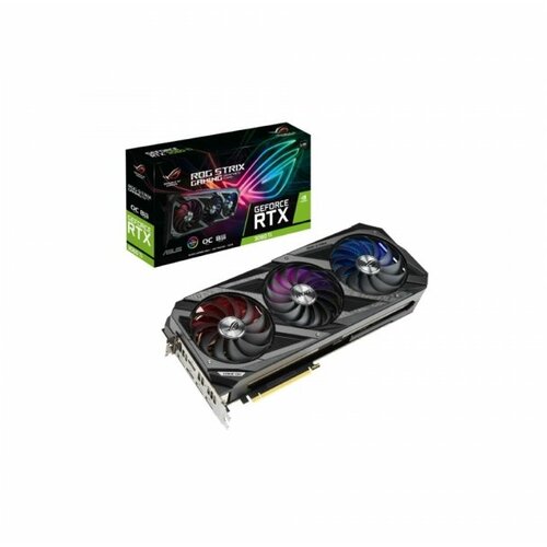 Asus Vidia GeForce RTX 3060 TI 8GB 256bit ROG-STRIX-RTX3060TI-O8G-V2-GAMING LHR grafička kartica Slike