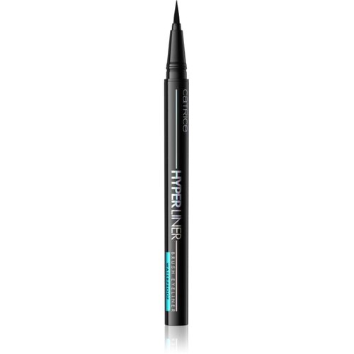 Catrice Hyper Liner Brush Eyeliner dolgoobstojno vodoodporno črtalo za oči odtenek 010 Ever Black 0.52 ml Slike