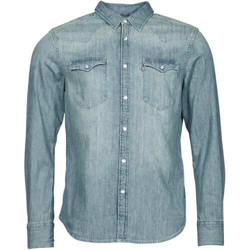 Levi&amp;#039;s Srajce z dolgimi rokavi BARSTOW WESTERN STANDARD Modra Slike