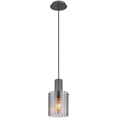 Globo 15904HS - Luster na sajli TULIVAR 1xE27/40W/230V prečnika 18 cm siva Cene