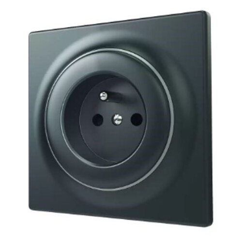 Fibaro outlet Walli Outlet N Type E anthracite FGWSONE-011-8 Slike