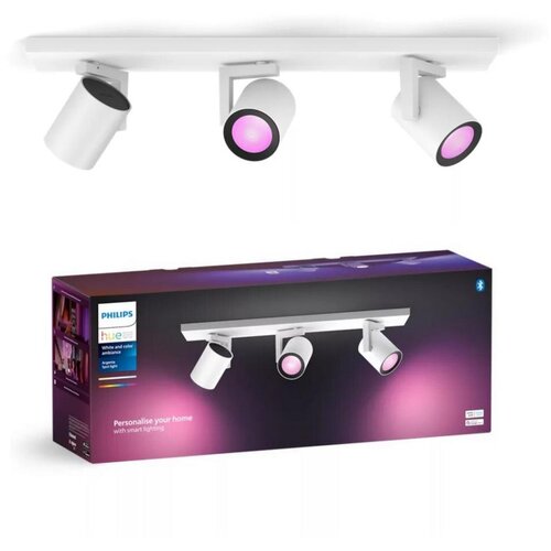 Philips LED RGBW prigu&scaron;iva reflektorska svetiljka Hue ARGENTA 3xGU10/4,2W/230V Cene