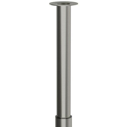 WALTECO Teleskopska noga za namještaj (Š x D: 6 x 6 cm, Podešavanje po visini: 70 cm - 110 cm, Nosivost: 80 kg, Čelik, Nikal, Okruglo) Cijene