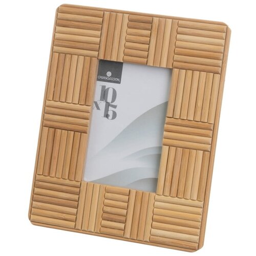 Casa Selección Stoječ okvir iz bambusa v naravni barvi 21x26 cm – Cene