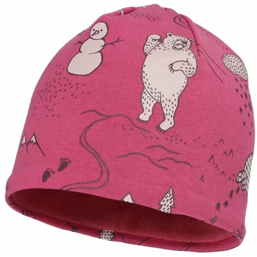 Lewro RONO Dječja zimska kapa, ružičasta, veličina