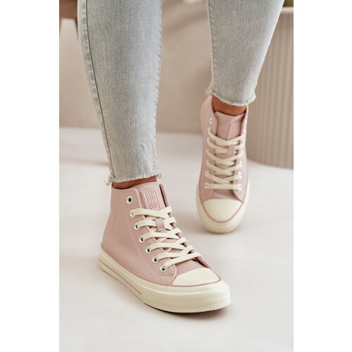 Big Star Women's Insulated Sneakers Made Of Eco Leather Pink Cijene