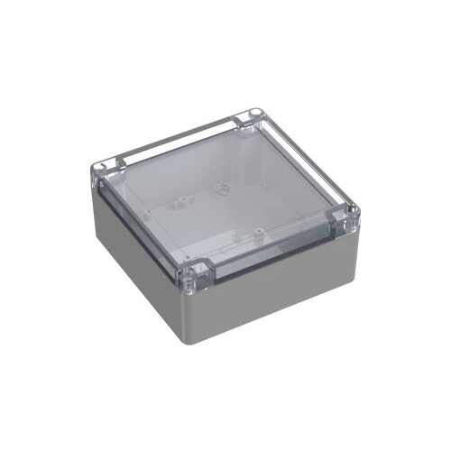 TRU COMPONENTS TC-10860728 univerzalno kućište 134.70 x 134.70 x 60.10 polikarbonat svijetlosiva 1 St. Cijene