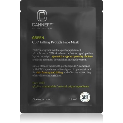 Canneff Balance CBD Day Cream lifting in učvrstitvena maska s peptidi 12 ml Cene