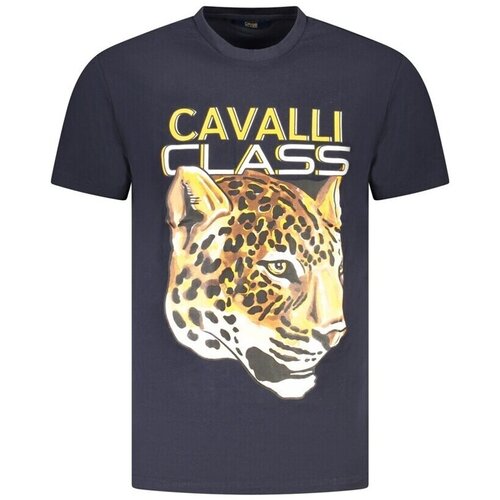 Roberto Cavalli Muška Majica Kratkih Rukava Plava Cene