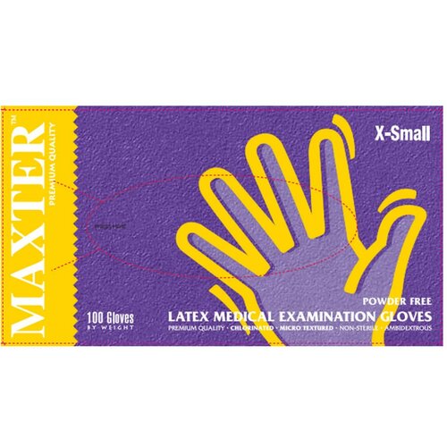 Rukavice medical rukavice jednokratne maxter latex bez pudera veličina 5xl ( rd10054005xl ) Slike