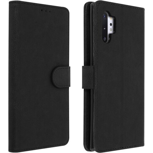 AVIZAR folio case samsung galaxy note 10 plus z držalom za kartico - crna, (20616869) Cene