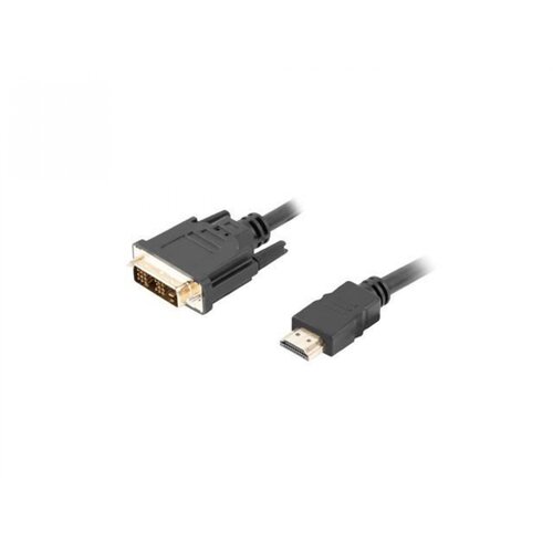 Lanberg CA-HDDV-10CC-0018-BK video cable adapter 1.8 m HDMI Type A (Standard) DVI-D Black Cijene