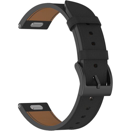 INF Usnjen pa&scaron;ček za uro Huawei GT5 Black 22 mm, (21838291) Cene