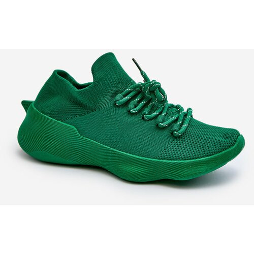 Kesi Women's slip-on sports shoes Green Juhitha Cene