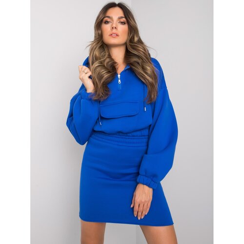 Fashion Hunters Dark blue set with Emilie skirt Slike