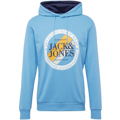 Jack & Jones Muški duks sa kapuljačom 12250266 plavi Slike