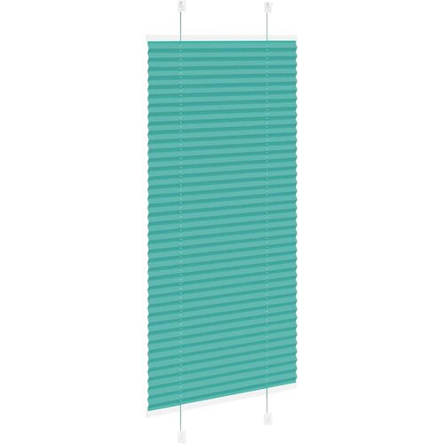  Plisirana zavjesa petrolej zelena 65x150 cm &amp;Scaron;irina tkanine 64,4 cm Poliester Slike