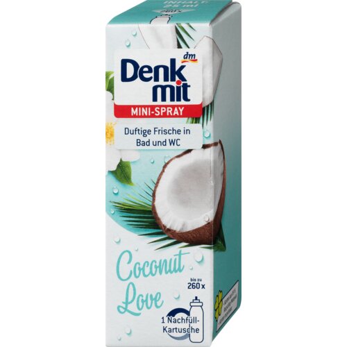 Denkmit coconut love dopuna za mini osveživač prostora u spreju 25 ml Slike